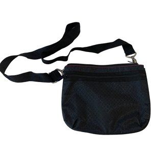 Thirty One Black Small Crossbody Bag Purse